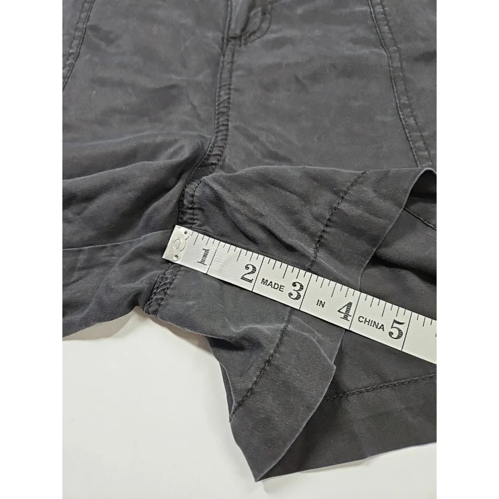 Social Standard Women's Washed Black Mid Rise Fortune 100% Tencel Short Size XXL